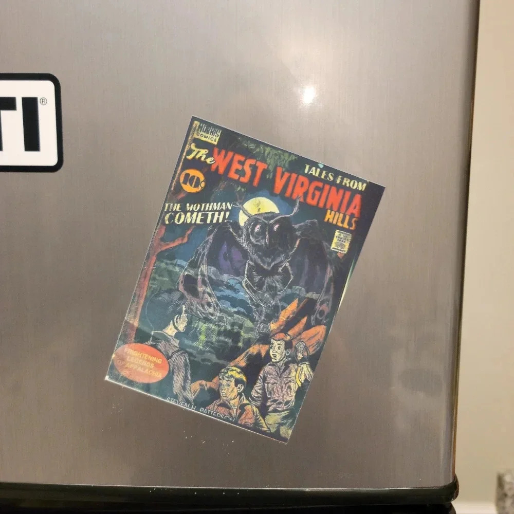 MOTHMAN Magazine Magnet